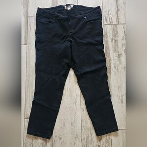 Torrid Classic Black Women's Jeans STRETCH SKINNY 22 Plus